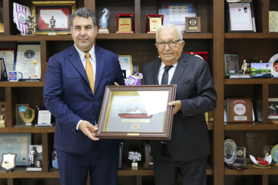 KAYMAKAM YILMAZ, BAŞKAN POSBIYIK’I ZİYARET ETTİ