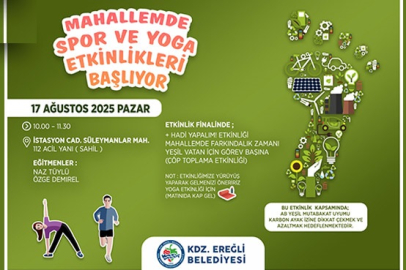 Mahallelerde Spor ve Yoga Etkinlikleri Başlıyor ...