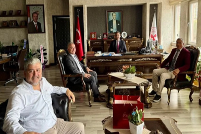 Murat Sesli'den Kaymakam Fatih Yılmaz'a ziyaret