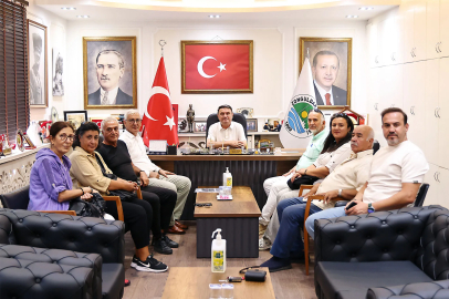 Alevi Kültür Derneği’nden Başkan Tahsin Erdem’e Cemevi ziyareti