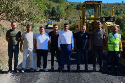 Asfalt çalışmaları bitti: Muhtar Güzel teşekkür etti