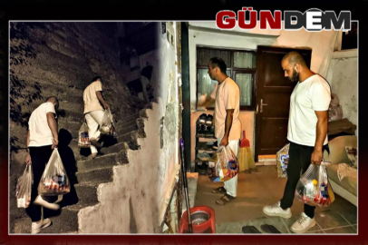 Gazipaşa Derneği'nden vatandaşlara kumaya desteği