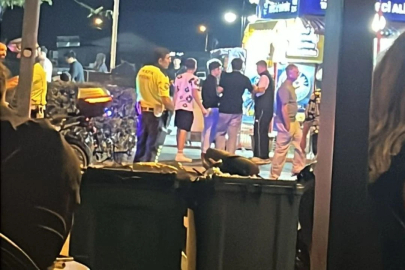 KÜÇÜK ÇOCUĞA MOTOSİKLET ÇARPTI