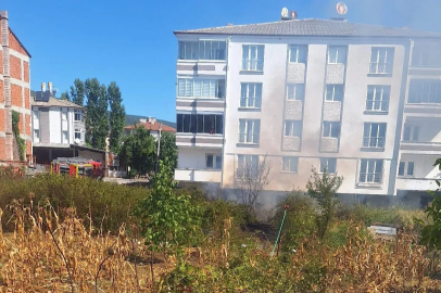 Yangın korku ve paniğe yol açtı