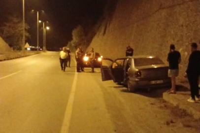 Kdz.Ereğli'de iki otomobil çarpıştı: 2 yaralı