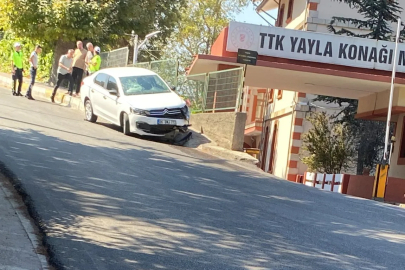 Zonguldak'ta ilginç bir kaza meydana geldi ...