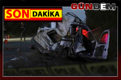 Feci Kaza: 2 kişi hayatını kaybetti, 5 kişi ağır yaralandı