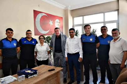 Kaymakam Selçuk Köksal’dan zabıtalara ziyaret!