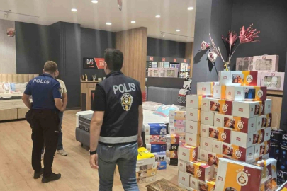 Kdz.Ereğli'de Galatasaray aşkı çarşaf çaldırdı!