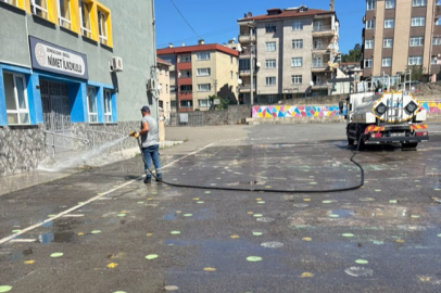 OKULLARIMIZ YENİ DÖNEME TEMİZ VE GÜVENLİ HAZIRLANIYOR