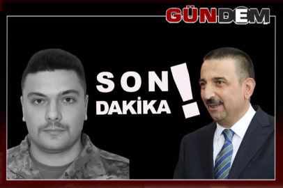Vali Osman Hacıbektaşoğlu'dan şehidimiz için taziye mesajı!