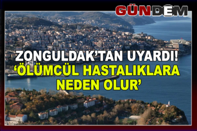 Zonguldak’tan uyardı! ‘Ölümcül  hastalıklara neden olur’