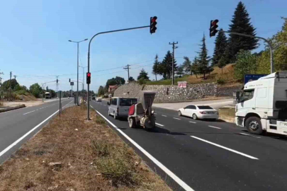 Kırmızı Işıkta Durmayan Sürücülere Ceza!