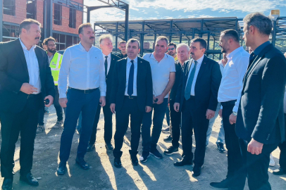 Zonguldak protokolü Oto Galericiler Sitesi’ne ziyaret