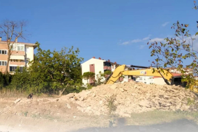 16 Derslikli İmam Hatip Ortaokulu inşaatında ilk çalışmalar başladı