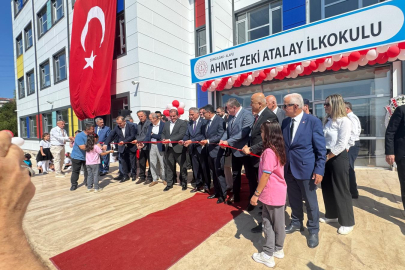 ALAPLI'DA OKUL AÇILIŞI GERÇEKLEŞTİ