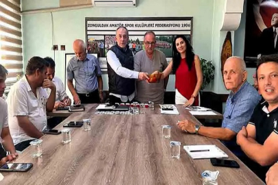 İlk kadın kulüp başkanı fikstür çekiminde