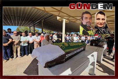 Korkmaz çifti son yolculuğuna uğurlandı