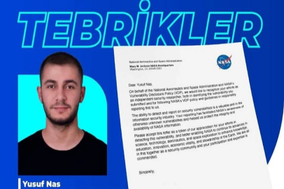 BEUN ÖĞRENCİSİ YUSUF NASA ONUR LİSTESİNDE