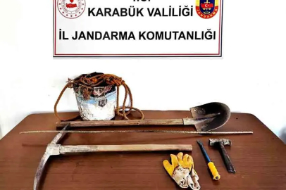 Kaçak kazı yapan 2 kişi suçüstü yakalandı ...