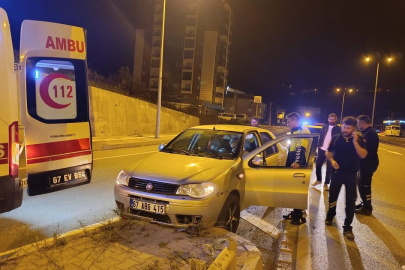 Ören kavşağı Korkutan kaza!