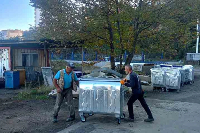 Gülüç Belediyesi'ne 265 çöp konteyneri hibe edildi