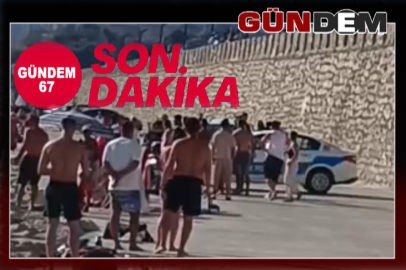 Çivili sopalı tarafların kavgasını polis önledi!