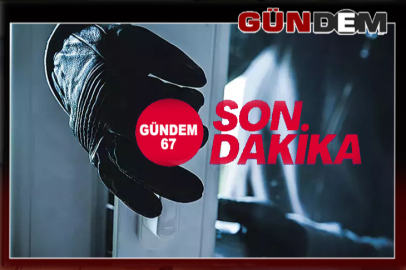Evi boş gören hırsızlar milyonluk vurgun yaptı!