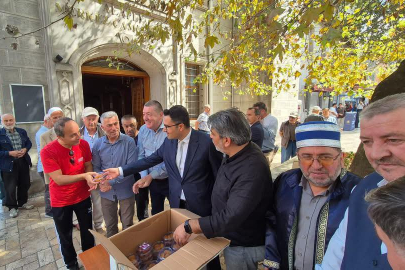 Alaplı'da Ahilik Haftası'nda lokma ikram edildi!