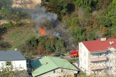 Kdz.Ereğli'de Çalılık Alanda Yangın!