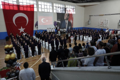 Fen Lisesinde, “Yıldız Takma Töreni” düzenlendi