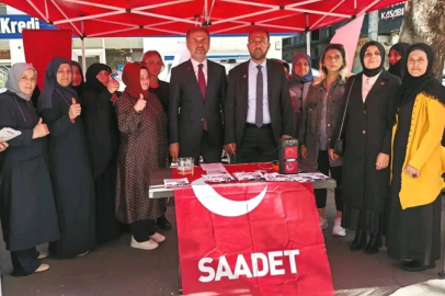 Saadet Partisi dört koldan sahada!