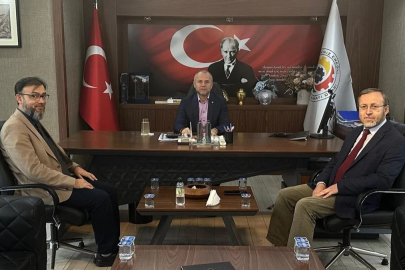 Ahilik haftası dolayısıyla ziyaret ettiler ...