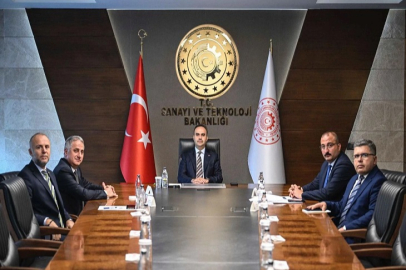 Sanayi ve Teknoloji Bakanı Kacır’a ziyaret ...
