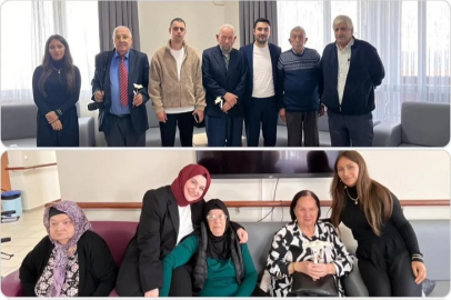 AK Parti Gençlik kolları huzurevi sakinlerini unutmadı!