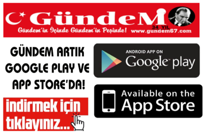 Gündem67 Gazetesi App Store ve Google Play'de!