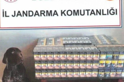 Yolcu otobüsünde kaçak sigara ele geçirildi!