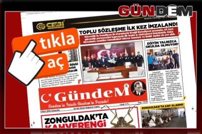 8 EKİM 2025 ÇARŞAMBA GÜNDEM GAZETESİ