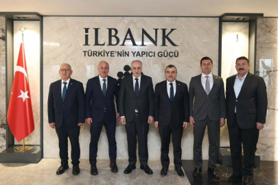 AK Parti Zonguldak Heyeti İller Bankası'nda!