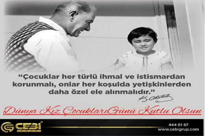Dünya Kız Çocukları Günü kutlu olsun ...