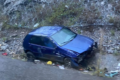 Gökgöl Tüneli virajında kaza!