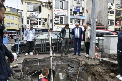 BAŞKAN POSBIYIK, UN PAZARI ESNAFINI ZİYARET ETTİ