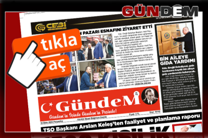 16 EKİM 2025 PERŞEMBE GÜNDEM GAZETESİ