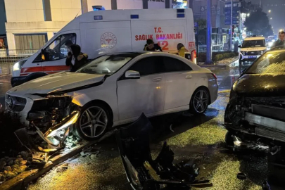 Işık İhlali Sonucu Kaza: 1 Yaralı