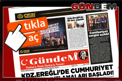 29 EKİM 2025 ÇARŞAMBA GÜNDEM GAZETESİ