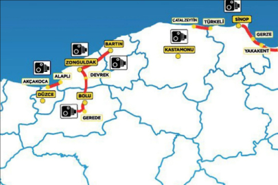 Zonguldak'ta Radar bitti, kamera geldi!