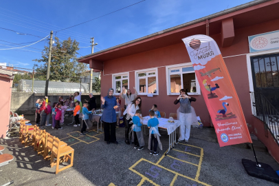 OYUNCAK MÜZESİ, ÖMERLİ İSMAİL CANBAZ İLKOKULU’NDAKİ ÇOCUKLARLA BULUŞTU