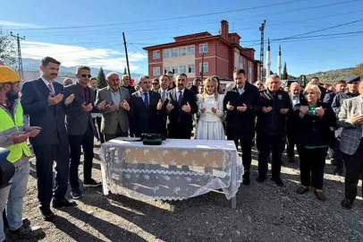 Yatılı Hafızlık Kur'an Kursunun temeli dualarla atıldı!