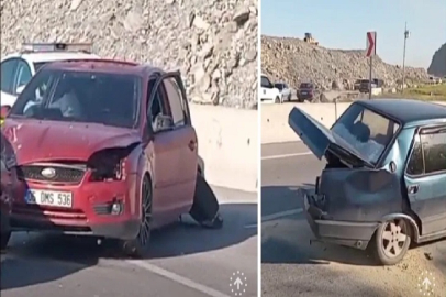 Sahil Yolunda Korkutan Kaza!