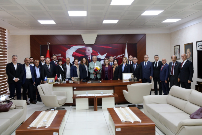 CHP YÖNETİMİ, BAŞKAN POSBIYIK’I ZİYARET ETTİ!